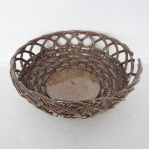 Cesto Portaoggetti Multifunzione in Ceramica Intrecciato a Mano, Stile <span class=keywords><strong>Verde</strong></span> Chiaro, Cesto per Picnic e Alimenti, Ideale per Natale, Pasqua e Regali - Product Image 3