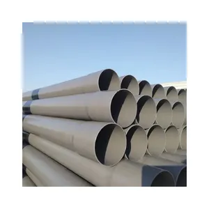Pequeña tubería de PVC tipo U de suministro de agua/drenaje 50mm 75mm 110mm 150mm tubería de PVC tubería de plástico de U-PVC