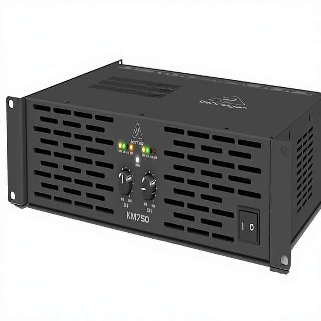 For KM750 Professional 750 Watt 2-Channel Stereo Power Amplifier with ATR (Accelerated Transient Response)