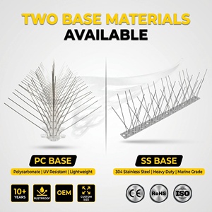 Púas Anti-Pájaros de Acero Inoxidable SS304 <span class=keywords><strong>para</strong></span> Cercas, Púas <span class=keywords><strong>para</strong></span> Patio de 25cm, 33cm y 50cm - Product Image 6