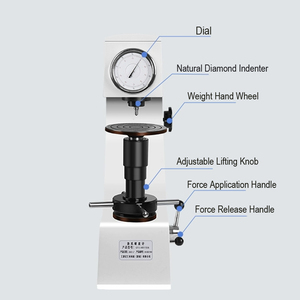 Macchina di prova di durezza universale ad alta precisione HR150A Tester di durezza in lega di metallo durometro manuale durezza Rockwell Tester - Product Image 4