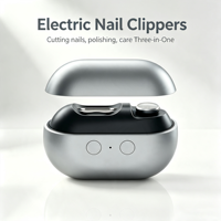 Coupe-ongles électrique multifonction de poche Portable Smart Baby Nail Shiner Cutter électrique Mini coupe-ongles avec veilleuse