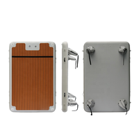 Plate-forme gonflable imperméable à l'eau de yoga de l'eau de dock flottant imperméable d'extérieur de taille personnalisée installation de natation pour le yacht
