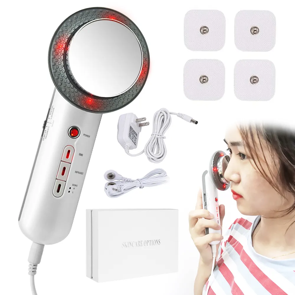 Home Use Beauty Equipment Weight Loss Machine 3 in 1 Ems Body Slimming Massager
