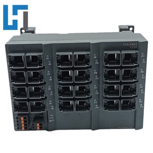 สวิตช์6GK5224-0BA00-2AA3ตัวควบคุมการเขียนโปรแกรม PLC มีการจัดการ X224 6GK52240BA002AA3ของแท้ใหม่ - Product Image 1