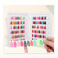 Présentoir magnétique amovible pour 240 couleurs de vernis à ongles, avec logo personnalisé, portable, pour usage professionnel en salon
