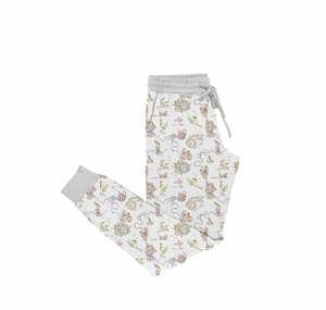 Pantaloni da Jogging da Donna con Stampa Floreale e Animalier, Vita Elastica, Comodi e Morbidi in Bambù - Product Image 6