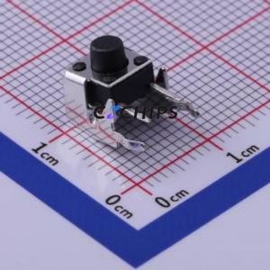 TS-1093C-A5B3-D1 Tactile Switch Switch Single Pole Single Throw Round Button 2.5N 6mm - Product Image 1