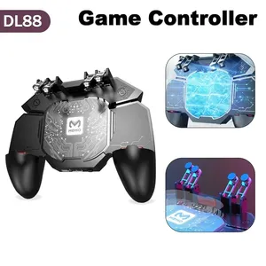 DL88 кулер для мобильного телефона с 6-пальцевым триггером Джойстик Геймпад контроллер ручка IOS для полупроводникового радиатора PUBG для мобильных игр - Product Image 2