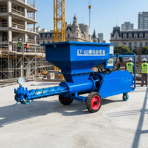Bomba Eléctrica de Alta Presión para Mortero y Lechada con Motor de Alta Eficiencia, Productividad de 2M/H, Transporte Vertical de 10m y Horizontal de 200m - Product Image 1
