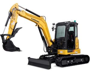 Miniexcavadora LiuGong 9051F de Alto Rendimiento 2026, Excavadora de Orugas de 5 Toneladas con Motor Yanmar para Obras Municipales y Construcción de Carreteras - Product Image 1