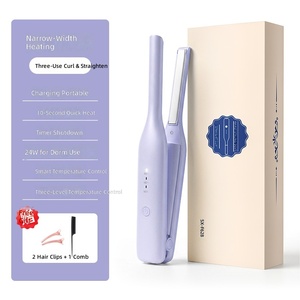 Plancha de pelo ultrafina con función tres en uno: herramienta iónica para rizar, alisar y dar volumen a las flequillos - Product Image 5