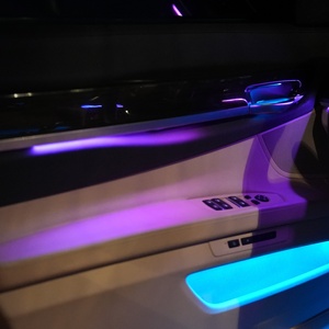 ไฟแอมเบียนท์ในรถยนต์ LED สว่างพิเศษสำหรับรถพวงมาลัยขวา พร้อมแหล่งกำเนิดแสง 18 จุด และเอฟเฟกต์ไล่เฉดสีเพื่อความรู้สึกหรูหราภายในรถ - Product Image 5
