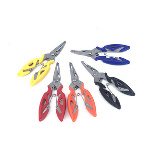 Edelstahl-Angelzange mit Integrierter PE-Schnurschere Multifunktionales Köder- und Schnurschneidewerkzeug für Angler - Product Image 4