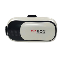 Casque de Réalité Virtuelle 3D en Plastique HD pour Jouer et Regarder des Vidéos sur Smartphone Android et iOS