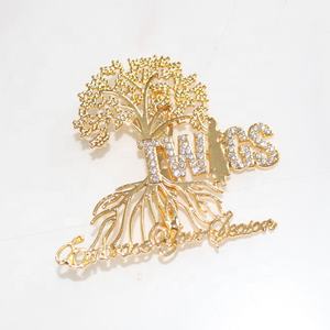<span class=keywords><strong>Gratuit</strong></span> personnalisé mixte or alliage métal strass lettre <span class=keywords><strong>mots</strong></span> fantaisie filles diamant fleur broches et épingles - Product Image 6