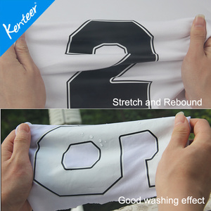 Tùy Chỉnh Sắt Trên Thể Thao Bóng Đá Jersey Số Và Chữ Báo Chí Nhiệt Chuyển Số Cho Áo - Product Image 4