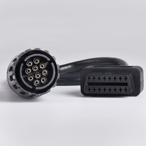 Thay thế cho BMW Motorrad ICOM <span class=keywords><strong>D</strong></span> xe máy xe máy OBD2 OBD II 16pin nữ để 10pin nữ Adapter Cáp - Product Image 2