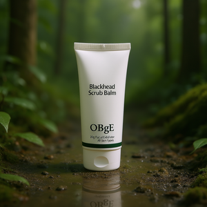 OBgE Blackhead Scrub Balm 20g Facial Exfoliator All Skin Types - Product Image 3