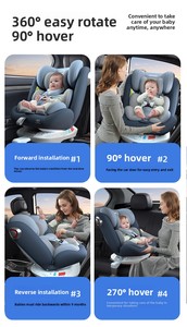 Siège auto pour bébé universel pour les enfants de 0 à 4 ans / 0 à 36 kg, portable, inclinable, certifié <span class=keywords><strong>ECE</strong></span> <span class=keywords><strong>R44</strong></span> - Product Image 6