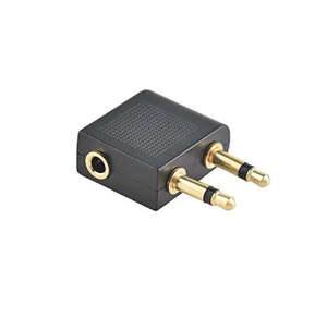 محول سماعات أذن بمقبس 3.5 ملم، موصل محول للسماعات للاستخدام في الطائرات والسفر - Product Image 6