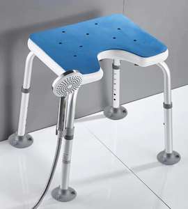 קשישים רחצה כיסא מיוחד הריון שרפרף חדר רחצה קשישים למניעת נפילה כיסא מקלחת שרפרף ישיבה מונע החלקה - Product Image 1