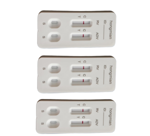 Kit Test Rapido Antigene Adenovirus <span class=keywords><strong>ATK</strong></span> Certificato CE ISO, Combo Rotavirus e Adenovirus Manuale per Analisi Patologica - Product Image 1
