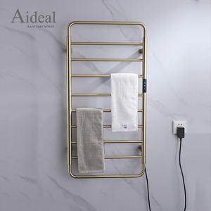 Centre de maternité Smart <span class=keywords><strong>radiateur</strong></span> électrique en acier inoxydable à trois couches avec sèche-linge doux cintre chauffe-serviettes de salle de bain support - Product Image 1