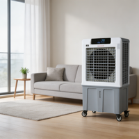 Pendingin Udara Evaporatif 6000+ CFM 250W Kelas A Kontrol Sentuh Humidistat yang Dapat Disesuaikan untuk Industri Komersial Luar Ruangan