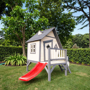 Özelleştirilmiş açık bahçe çocuklar ahşap oyun evi ahşap oyun seti - Product Image 3