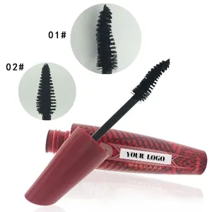 3D fiber extended eyelash waterproof mascara with bottle