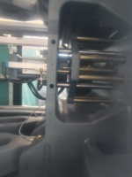 Machine de moulage par injection horizontale automatique hydraulique BOLUOKE AS1080 pour matériaux HDPE/PPR/PVC, haute productivité