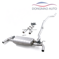 Kit de modification sonore réglable à double valve et simple tambour DM pour système d'échappement intermédiaire BMW Série 7 G11 G12 740Li 2017-2021