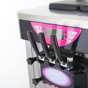 New Style 3 Flavor Commercial Frozen Soft <b>Ice</b> <b>Machine</b> Yogurt Cones Making 220V Popular <b>Ice</b> <b>Machine</b> <b>Ice</b> <b>Machine</b> - Product Image 5