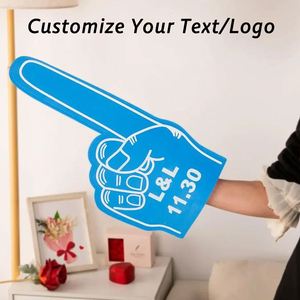 Dedo Gigante de Espuma con Texto Personalizado |   Ideal para Animar en el Día del Partido, como Souvenir para Fanáticos y Regalo Promocional para Eventos - Product Image 2