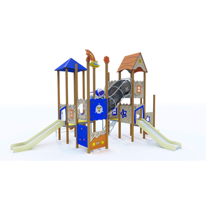 Equipo de juegos al aire libre HPL de alta calidad rentable de diseño moderno disponible en escuelas, <span class=keywords><strong>parques</strong></span> y comunidades - Product Image 5