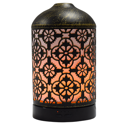 Essential Oil Aroma Diffuser Metal 100 ml Timers Night Lights App-Controlled Household Humidifier Aromatherapy Electric