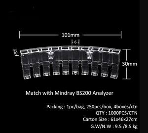 Coupe d'échantillons de laboratoire Mindray Micro <span class=keywords><strong>Cuvette</strong></span> pour plastique BS200 BS120 BS230 BS300 utilisation avec pour analyseur de chimie automatique - Product Image 3