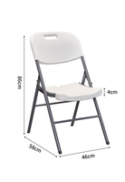 Chaise longue d'extérieur 58*46*84, chaises de restaurant, chaises de conférence, chaise de camping portable, chaise pliante en plastique pour événements