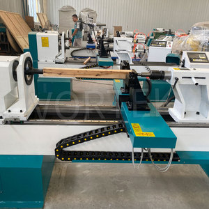 PL1530 Venta al por mayor de fábrica Torno CNC de un solo eje y doble cuchilla para madera, motor de 4-5kW de potencia, 1 año de garantía para tallado - Product Image 4