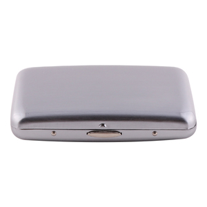 Futeng Europe Design Metal Luxury Silver Gold <strong>Cigarette</strong> Case Wholesale 14 16 18 20 Pcs <strong>Custom</strong> Logo Elegant Tobacco <strong>Cigarette</strong> Box - Product Image 5