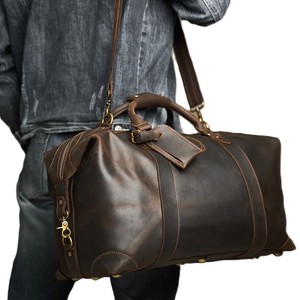 Bolsas de Viaje de Cuero para Hombre, Ligeras, Gran Capacidad, Elegantes, para Viajes de Negocios, Bolsa de Viaje - Product Image 4