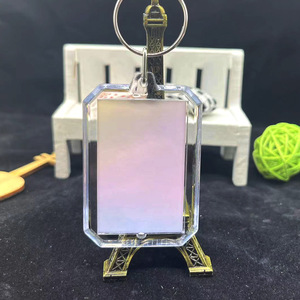 Tùy chỉnh trong suốt <span class=keywords><strong>Acrylic</strong></span> trống Móc Khóa trống Logo trống khung ảnh <span class=keywords><strong>Acrylic</strong></span> Keychain <span class=keywords><strong>Acrylic</strong></span> Keychain trống - Product Image 2