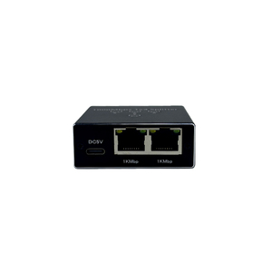 Splitter <span class=keywords><strong>Ethernet</strong></span> RJ45 1 a 2, Adattatore LAN, Convertitore di Rete con Supporto PoE VLAN 10/100Mbps Full-Duplex per Telecamere IP CCTV - Product Image 2