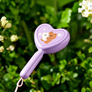 Cepillo para el cabello con forma de corazón y diseño de oso para uso diario - Product Image 3