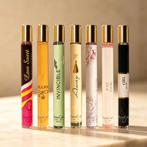 Mini Perfume Femenino de 35 ml, Perfume de Larga Duración con Fragancia Amaderada, Perfume de Bolsillo para Viaje, Spray Corporal para Hombres y Mujeres - Product Image 1