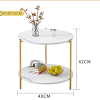 Table Basse Moderne, Intelligente et Multifonctionnelle avec Piètement en MDF et Fer pour Salon, Meuble de Maison