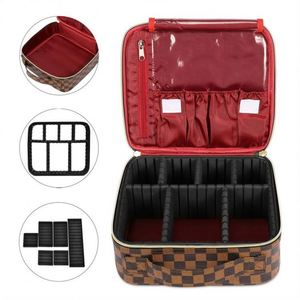 Salable Fashion <b>Makeup</b> Bag Portable Portable Dinner Storage Bag Dazzling High-End Multi-Functional <b>Makeup</b> <b>Case</b> Customization - Product Image 2