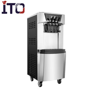 Máquina <span class=keywords><strong>de</strong></span> <span class=keywords><strong>Helado</strong></span> Suave <span class=keywords><strong>de</strong></span> Arcoíris <span class=keywords><strong>de</strong></span> Tres Sabores, Producto Superior <span class=keywords><strong>de</strong></span> Fábrica, Gran Venta - Product Image 2