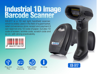 Lector de código de barras portátil Syble de alta definición, escáner de código de barras CCD 1D Android de supermercado